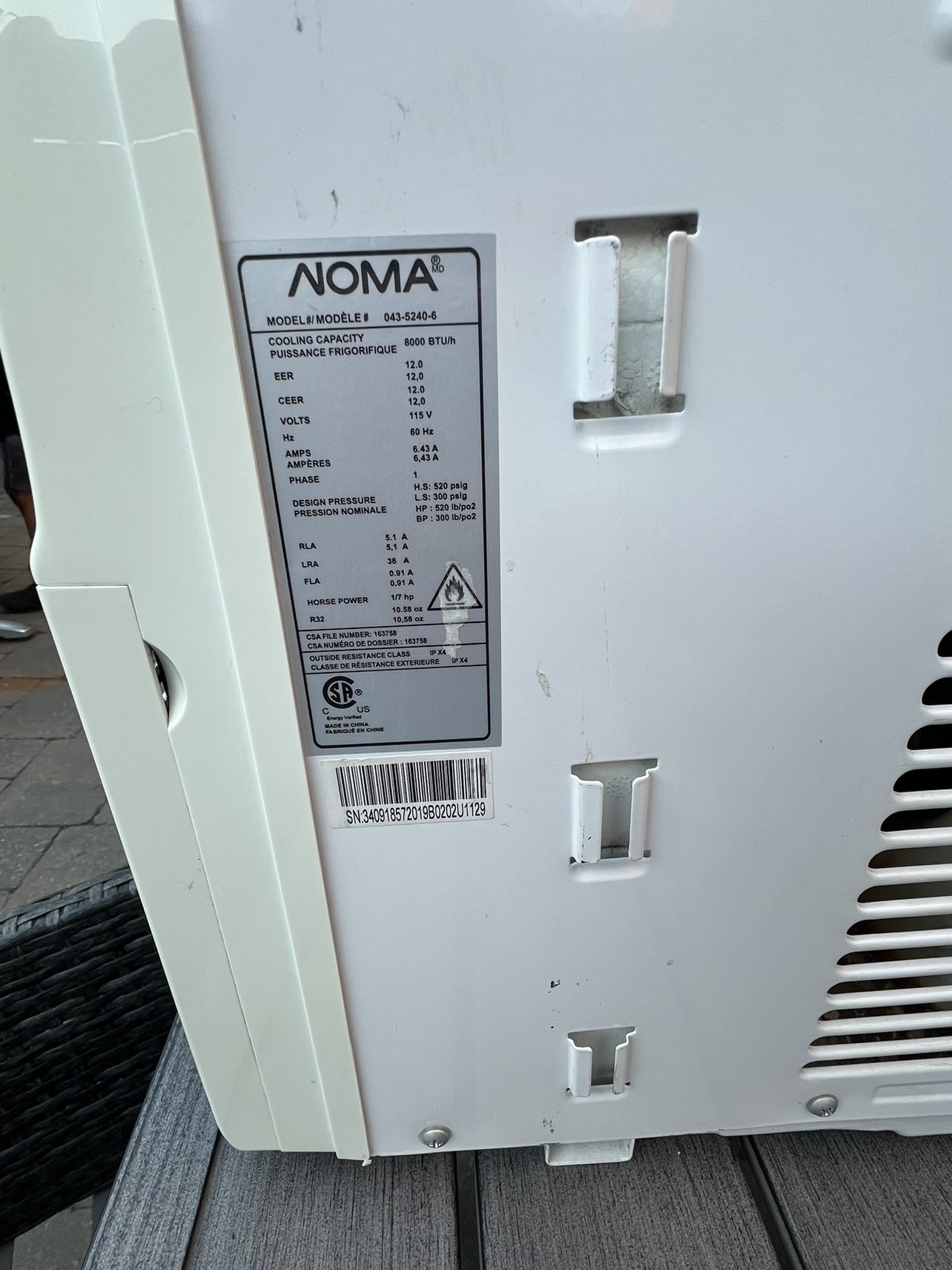 Window Air Conditioner 8,000 BTU | Area Coverage 355 FT - photo 4