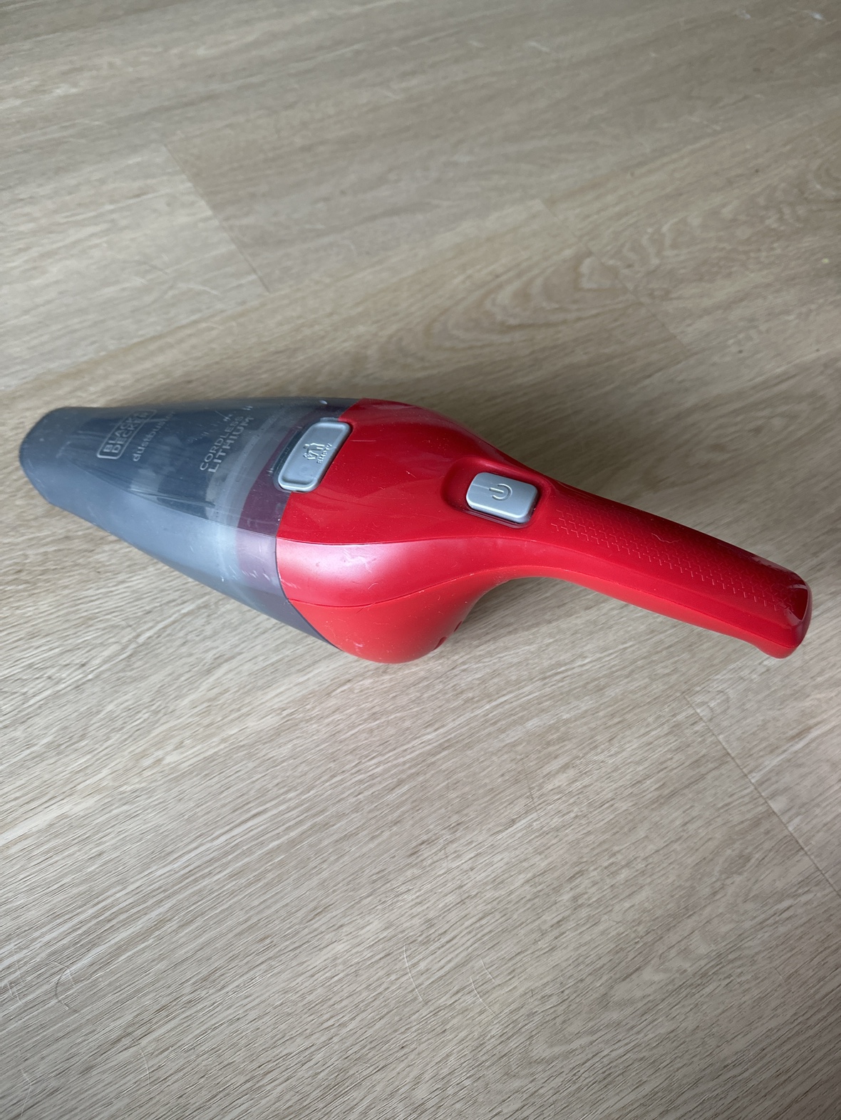 Black and Decker Rechargeable Hand Vacuum #freecycle thumbnail