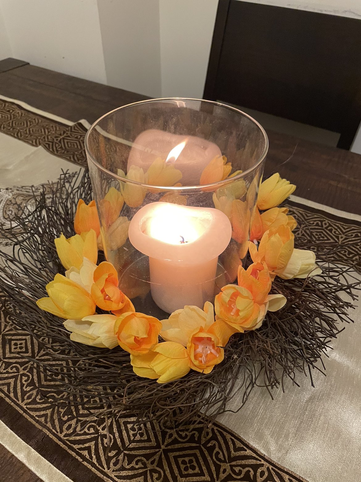 Candle centerpiece from Pier 1 Imports - photo 3