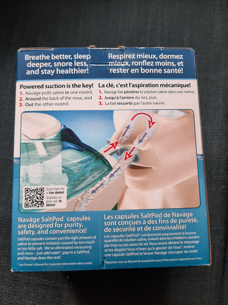 Navage Nasal Care Saline Irrigation - photo 3