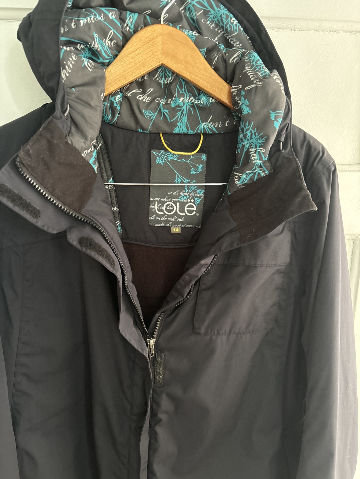 LOLE winter jacket size 14 - photo 2