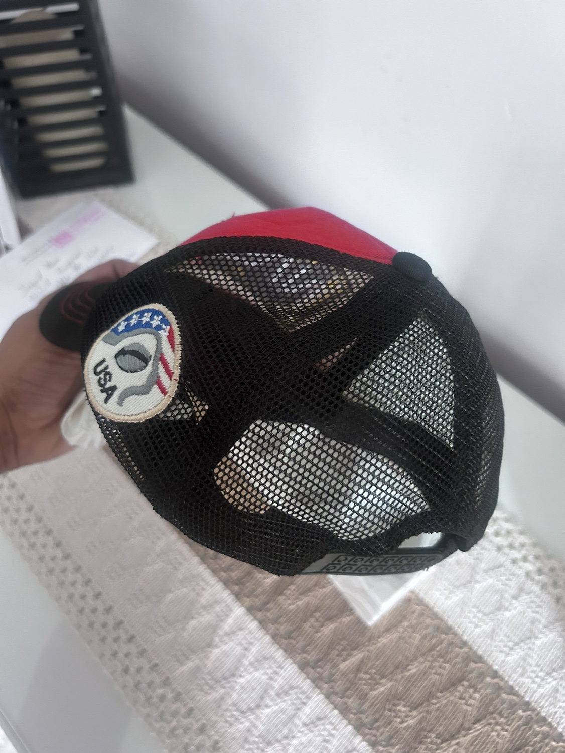 Cap nasa  black and red - photo 4