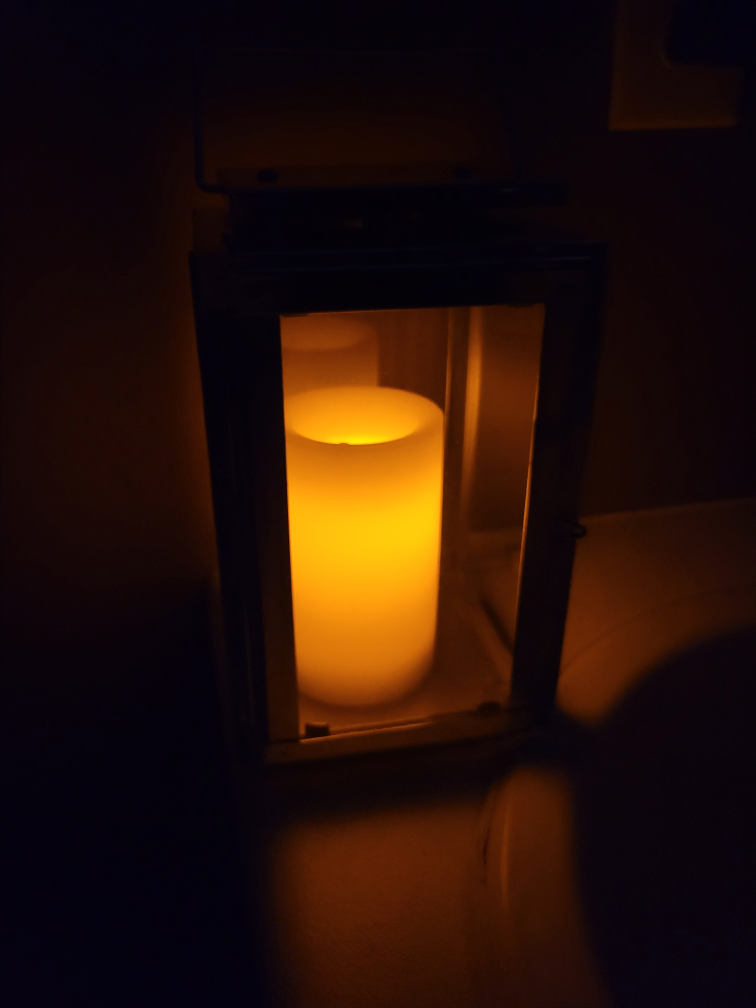 Candle Holder with Door Stainless Steel image indicator(4)