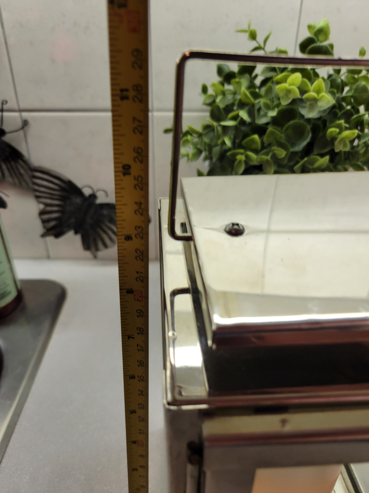 Candle Holder with Door Stainless Steel image indicator(7)