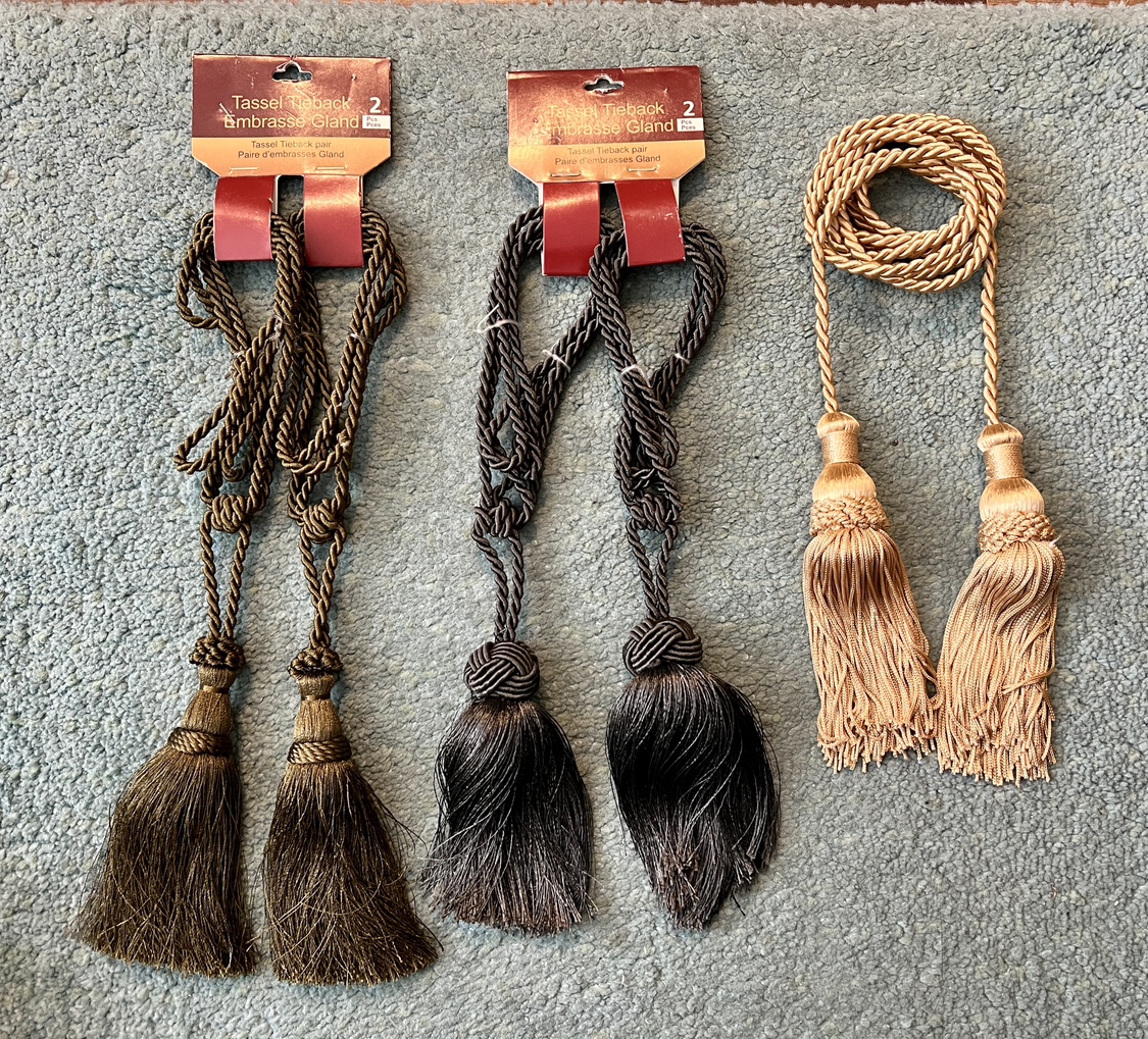 Tassel tieback pair (5 piece ) thumbnail