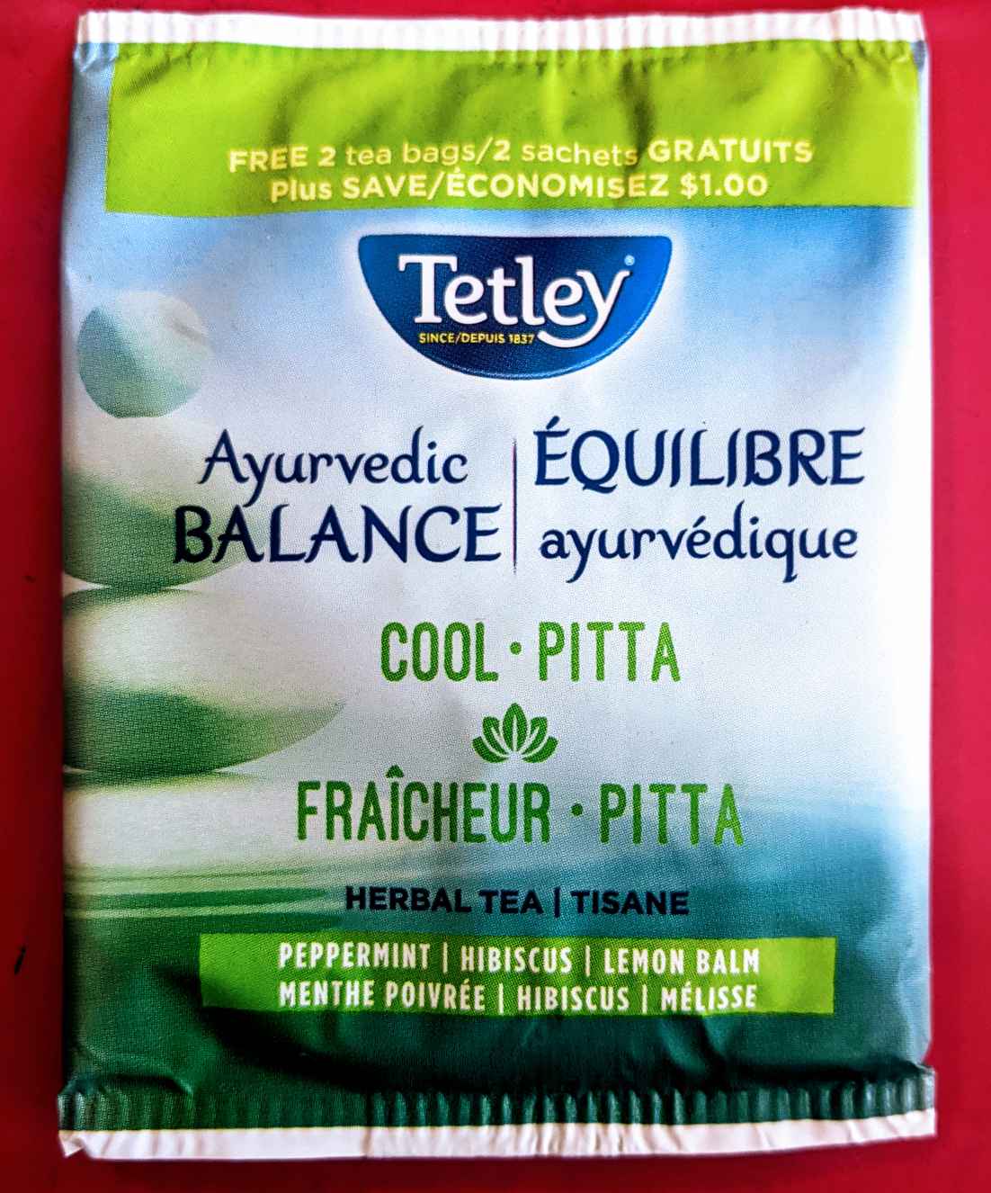 #freecycle Tetley Ayurvedic BALANCE COOL - PITTA image indicator(3)