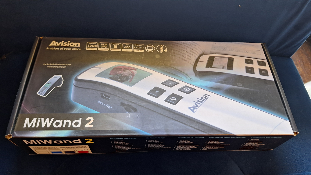 Avision Miwand 2 Mobile Handheld Scanner image indicator(6)