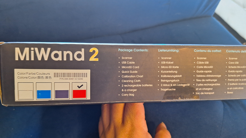 Avision Miwand 2 Mobile Handheld Scanner image indicator(8)