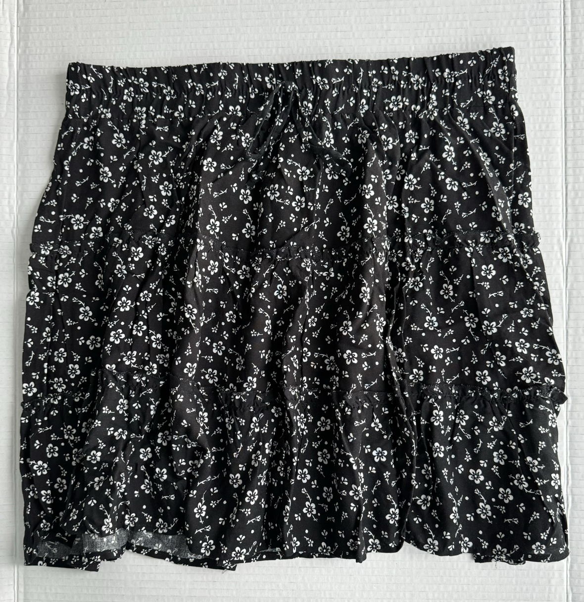 Floral Print Skirt