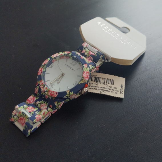 Aeropostale Watch - Blue Floral thumbnail