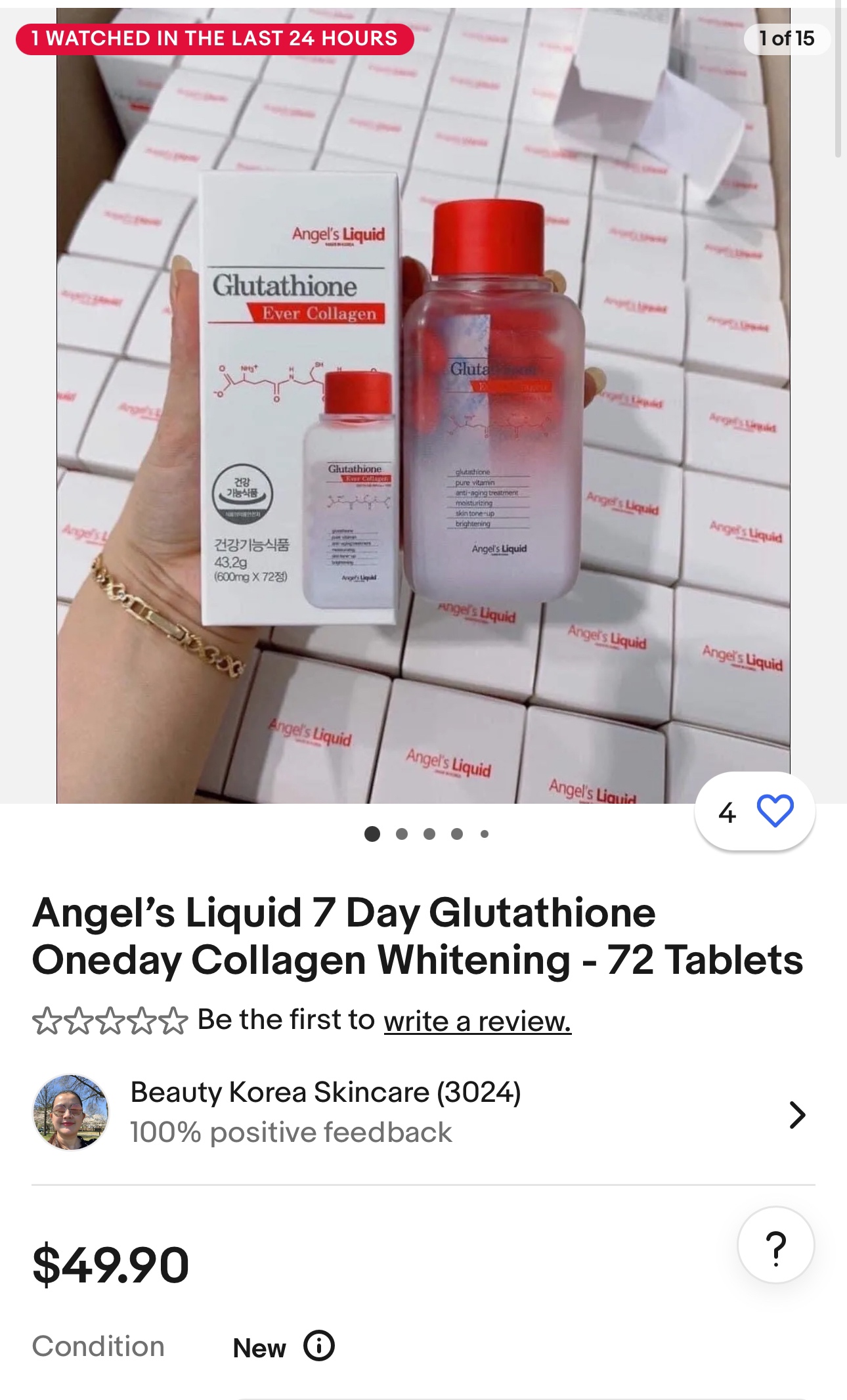 Angel’s Liquid Glutathione Ever Collagen capsules - photo 2