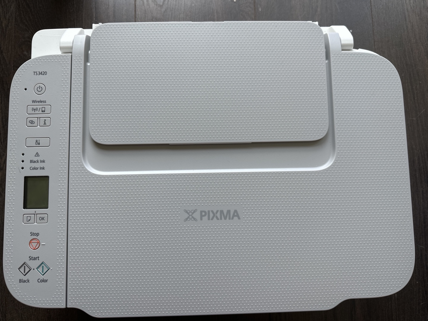 Canon PIXMA TS3420 Wireless Inkjet Printer (White)
