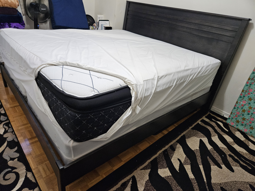 King size bed , like new