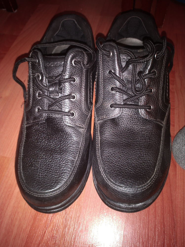 Rockport leather dress/work moc shoe size 11 W