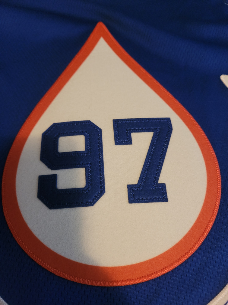 Oilers McDavid Heritage Classic Jersey - photo 4