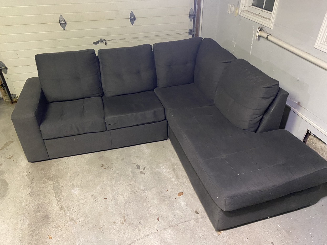 Gray Sectional Couch
