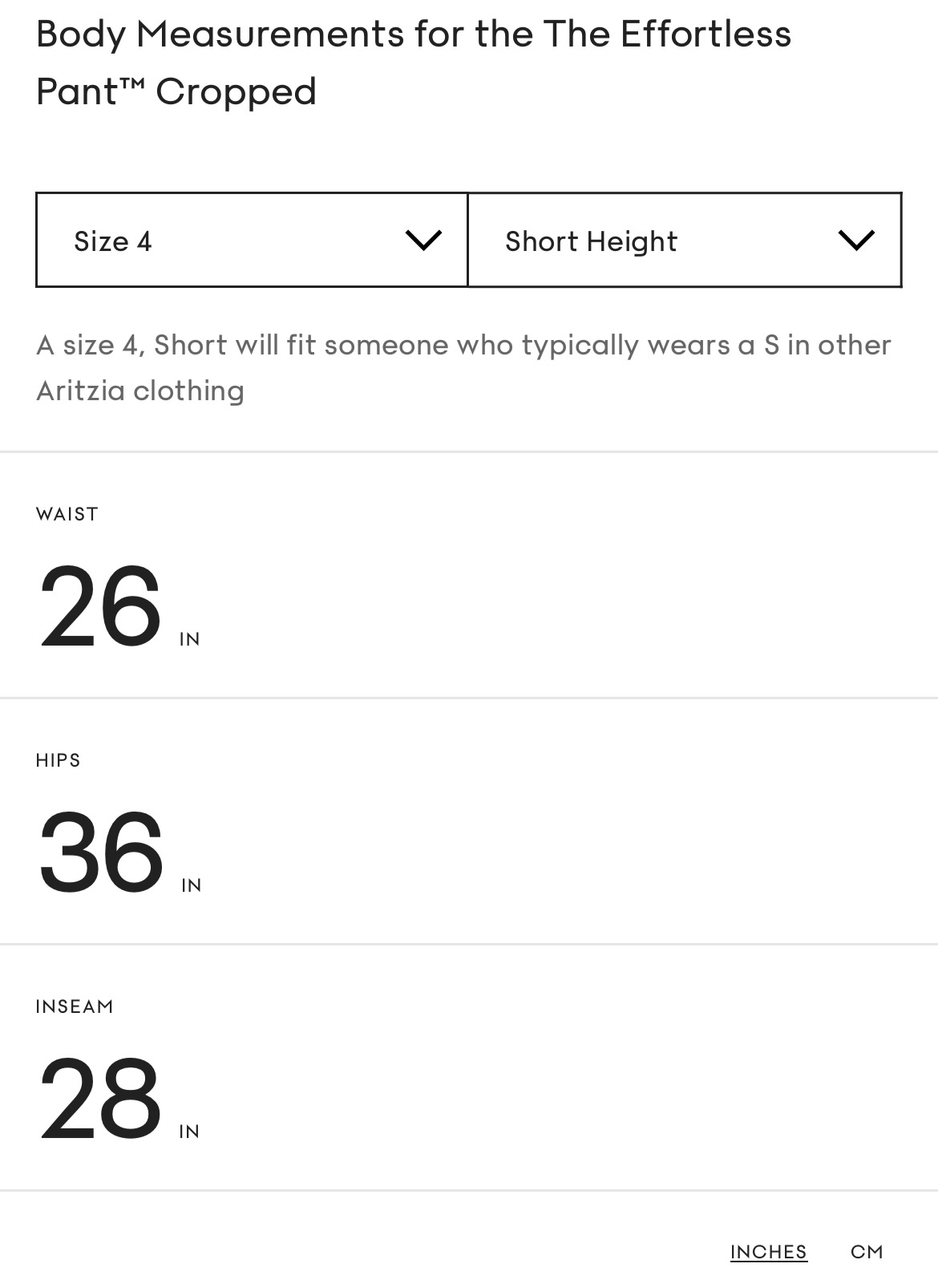 NEW Wilfred The Effortless Pants Cropped, Short ver (size 4) image indicator(9)