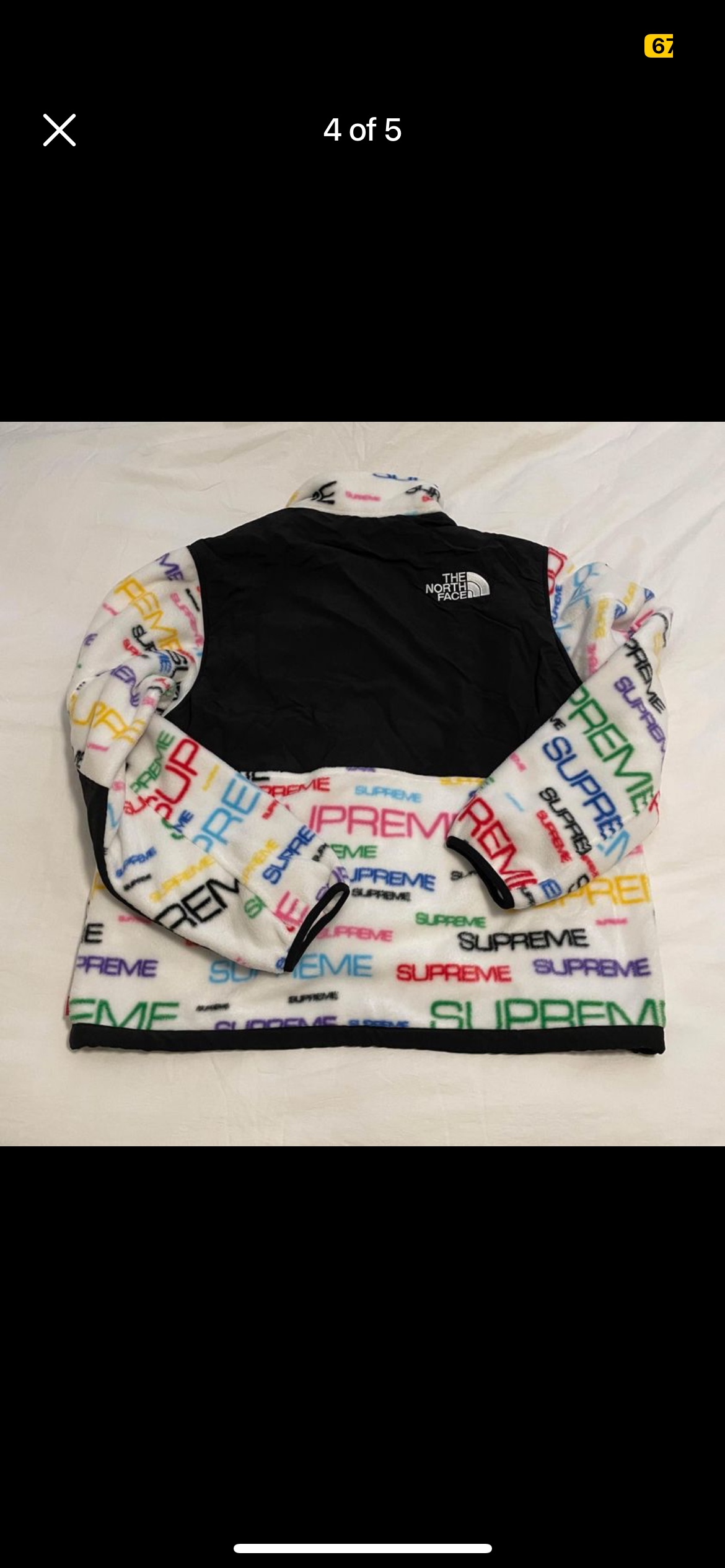 Supreme x North face steep tech fleece BNWT - photo 4