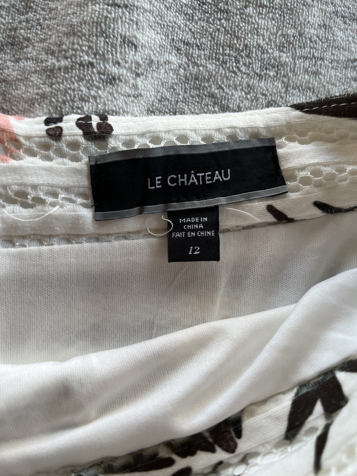 Skirt - pink, cream and black - lined image indicator(4)