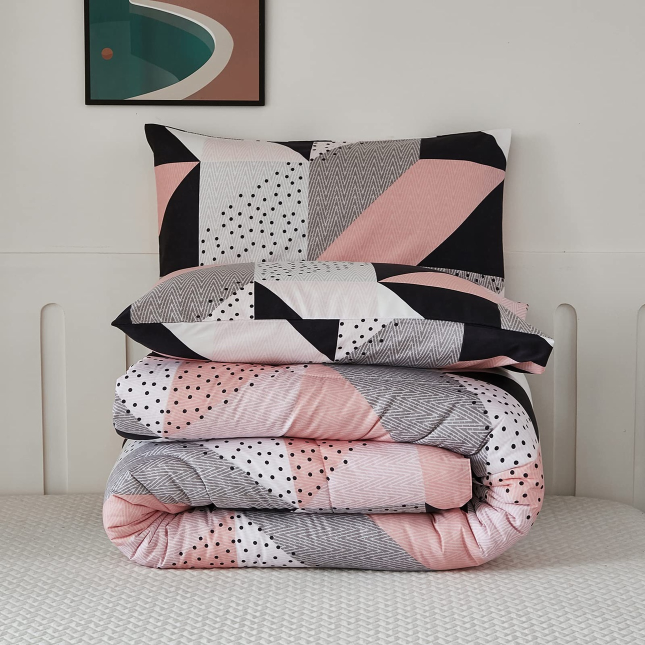 NEW 3pc Queen Comforter set image indicator(2)