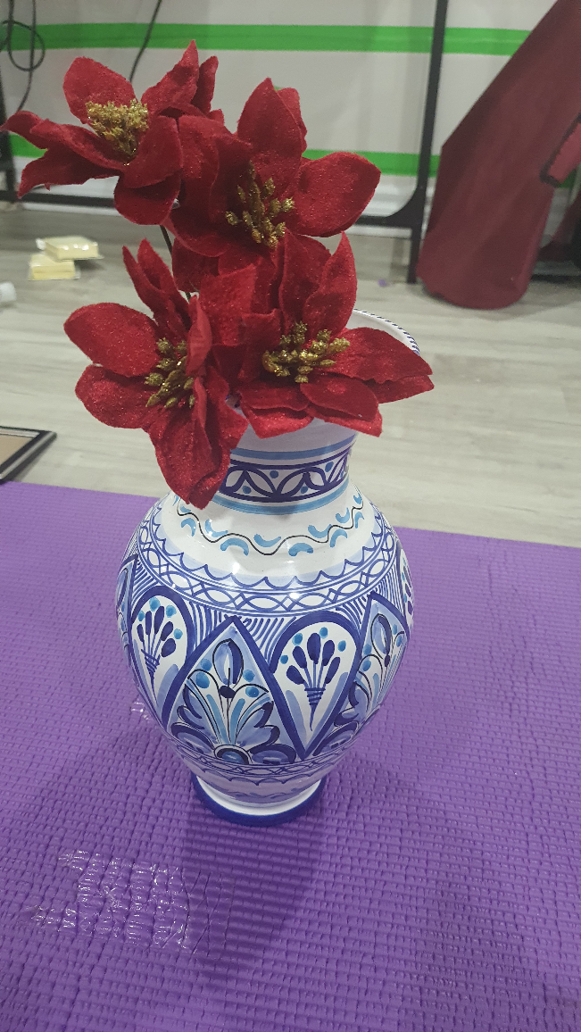 Blue and White Porcelain Vase
