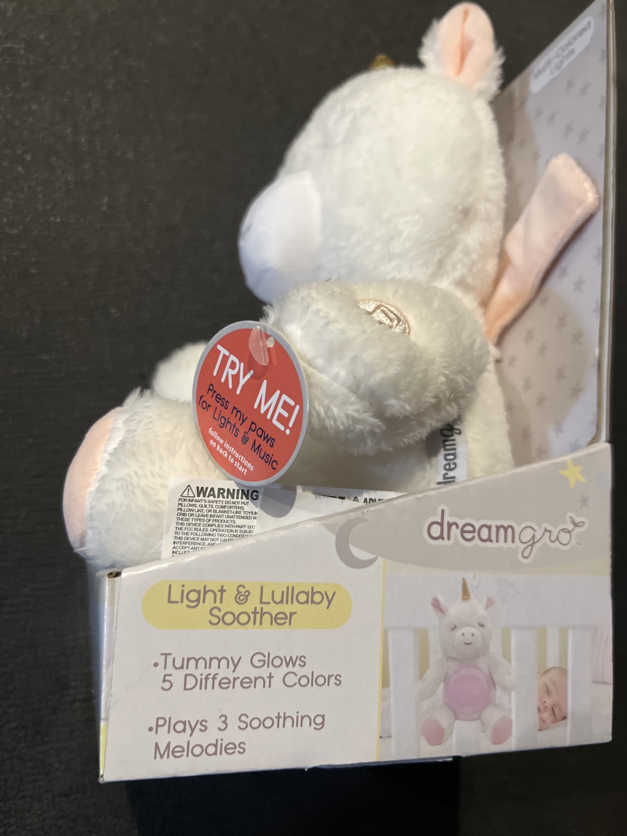 Unicorn light and lullaby Soother - photo 2