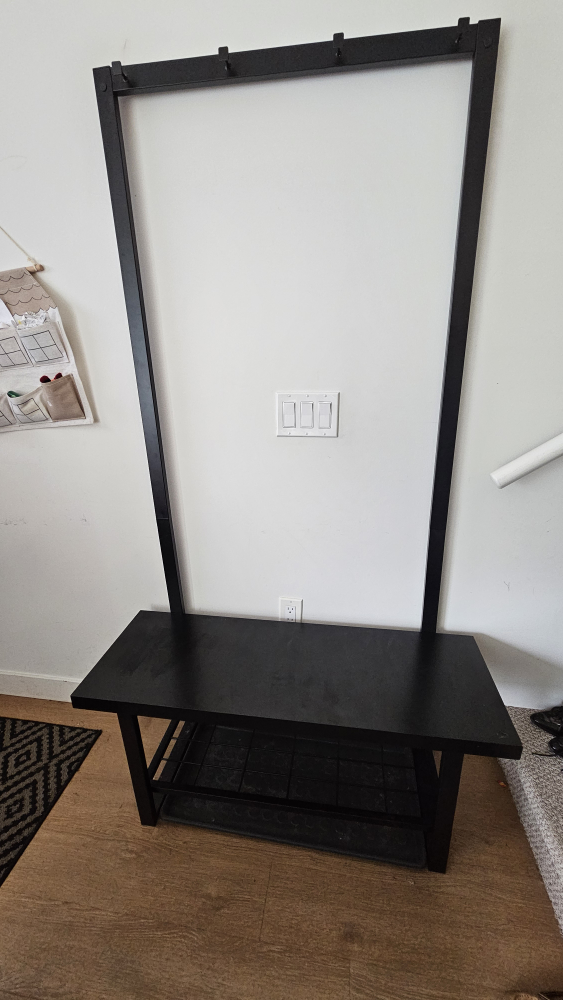 coat hanger & bench