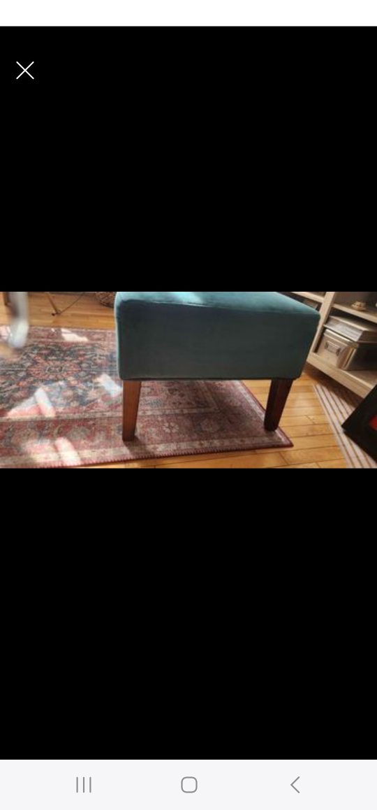 Accent chair  color teal - photo 2