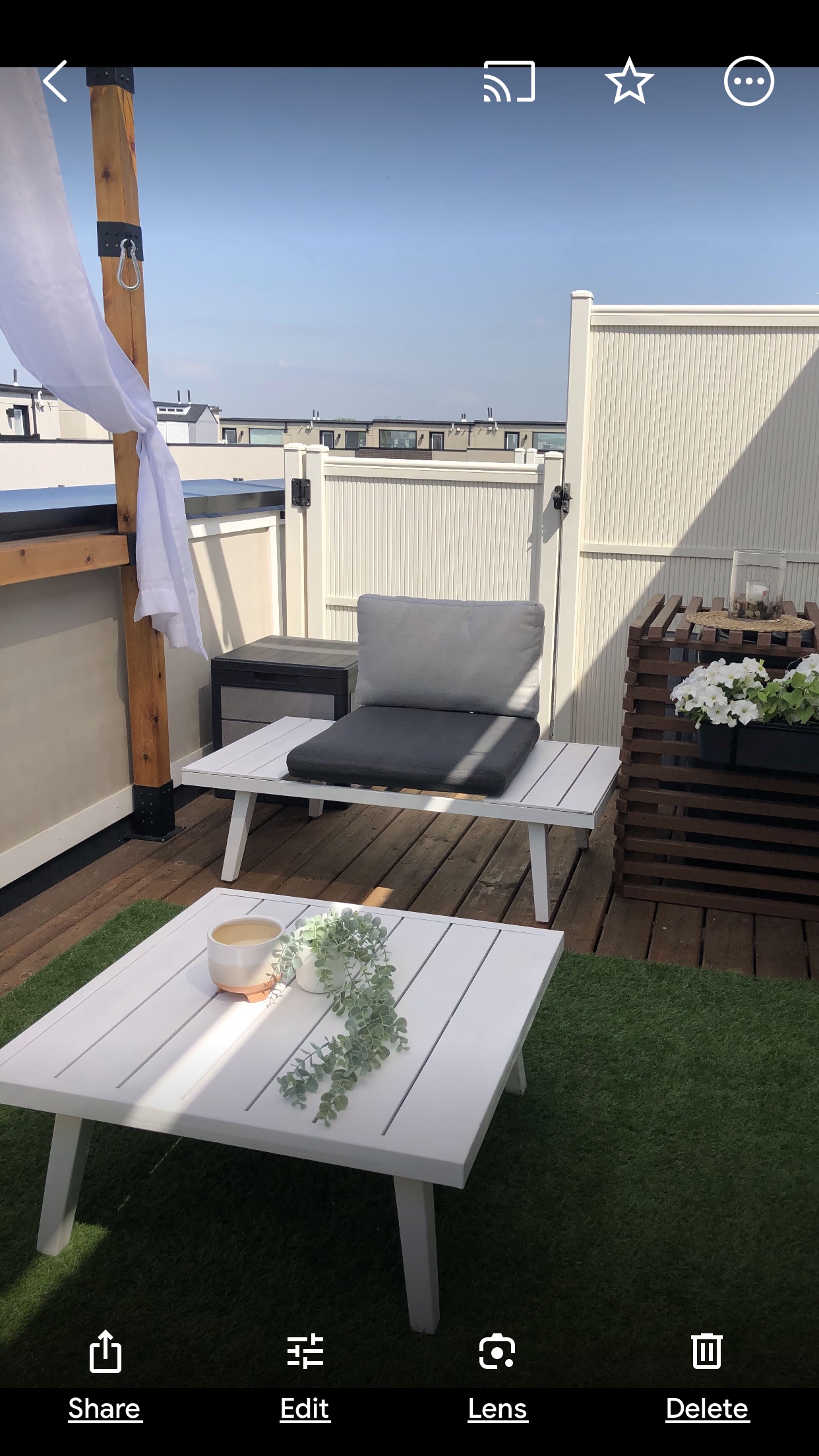 Modern Patio furniture 3pc set - photo 4