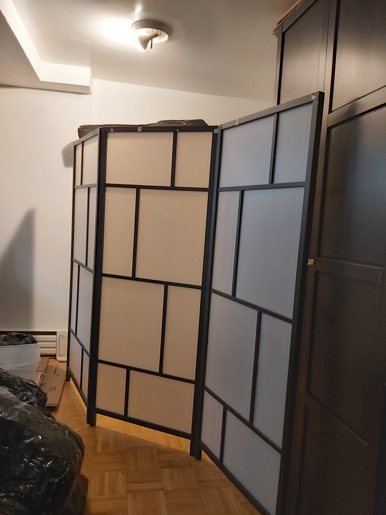 folding office divider moving sale. - photo 2