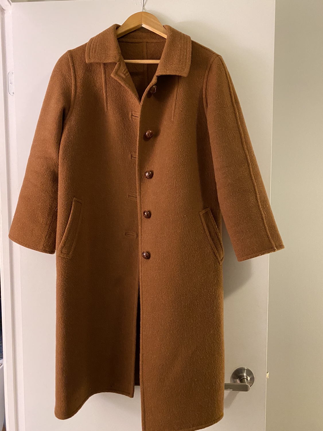 Large camel coat thumbnail