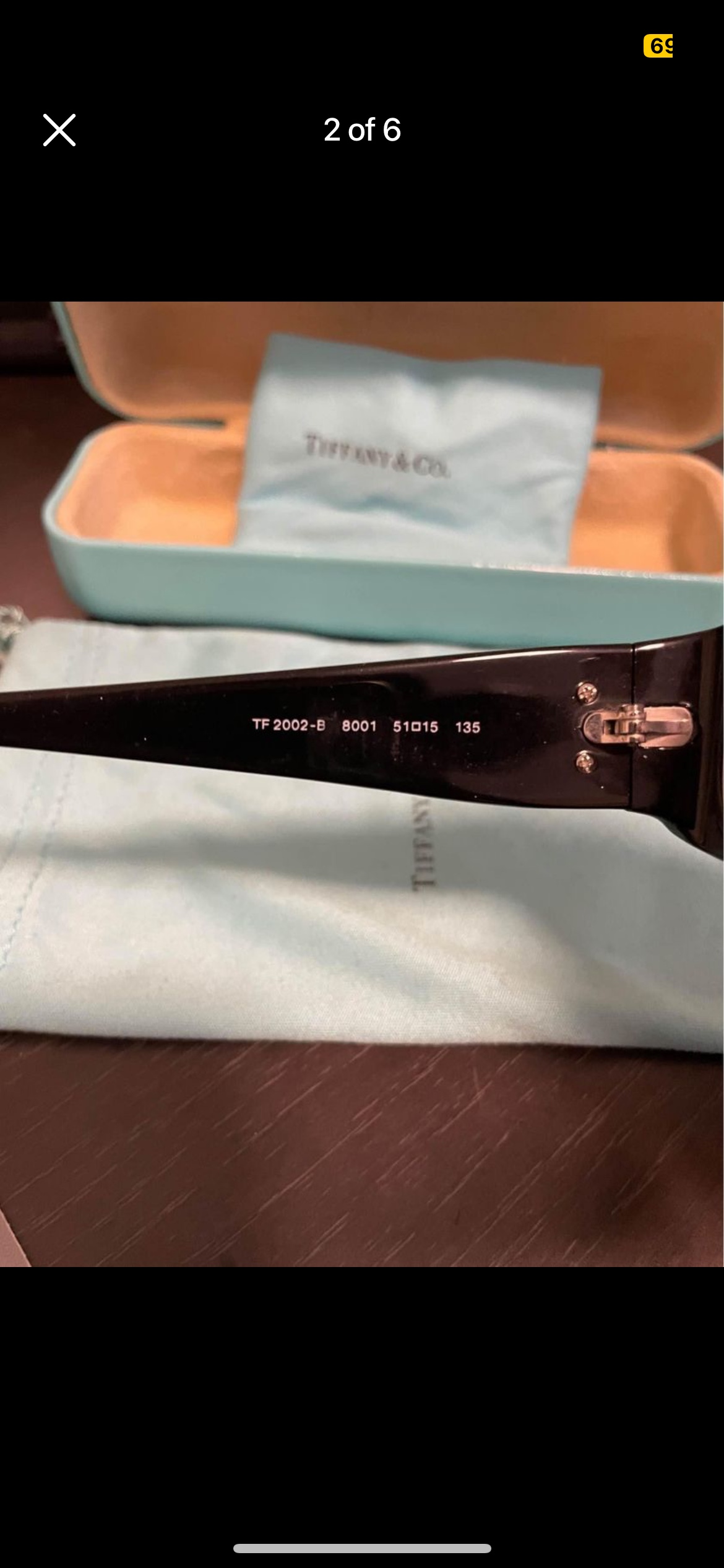 Tiffany & Co. eyeglasses TF 2002-B 8001 51-15 135 - photo 2