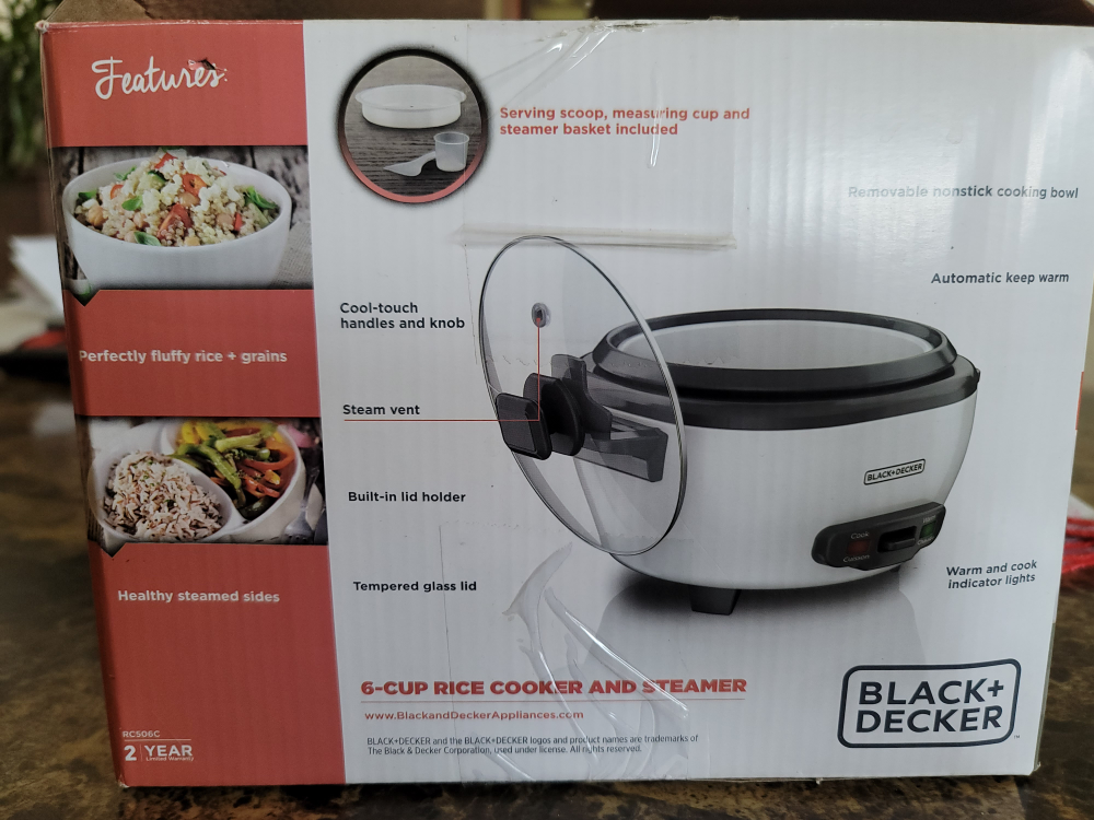 Rice Cooker - Black + Decker - photo 3