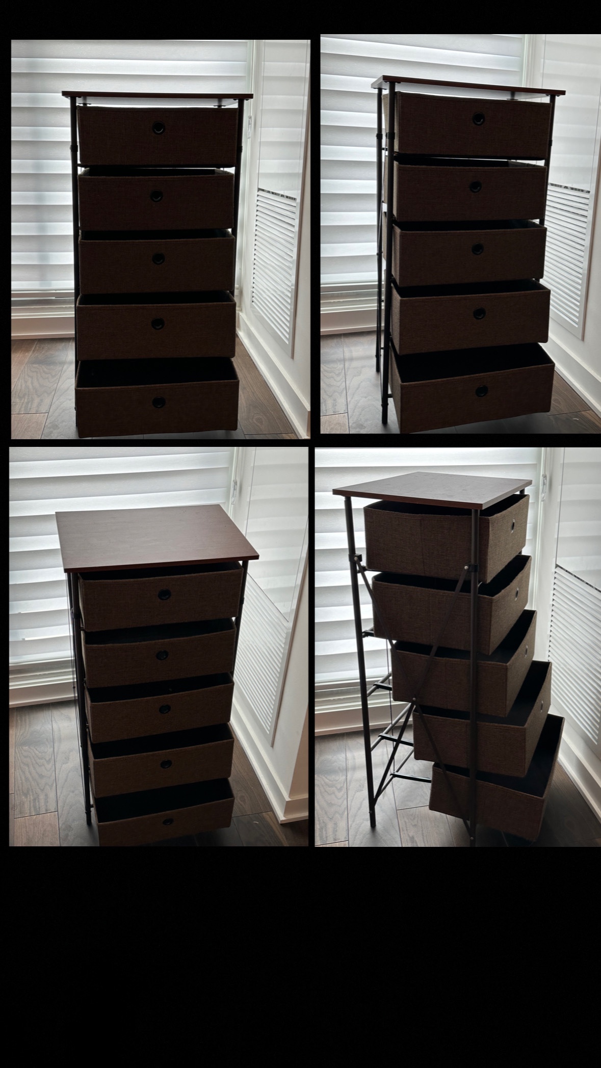 5-tier storage stand/shelf/closet