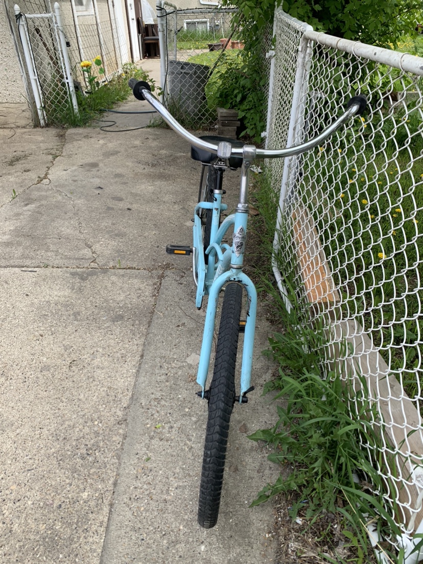 Vintage bike with extra large tires - photo 2
