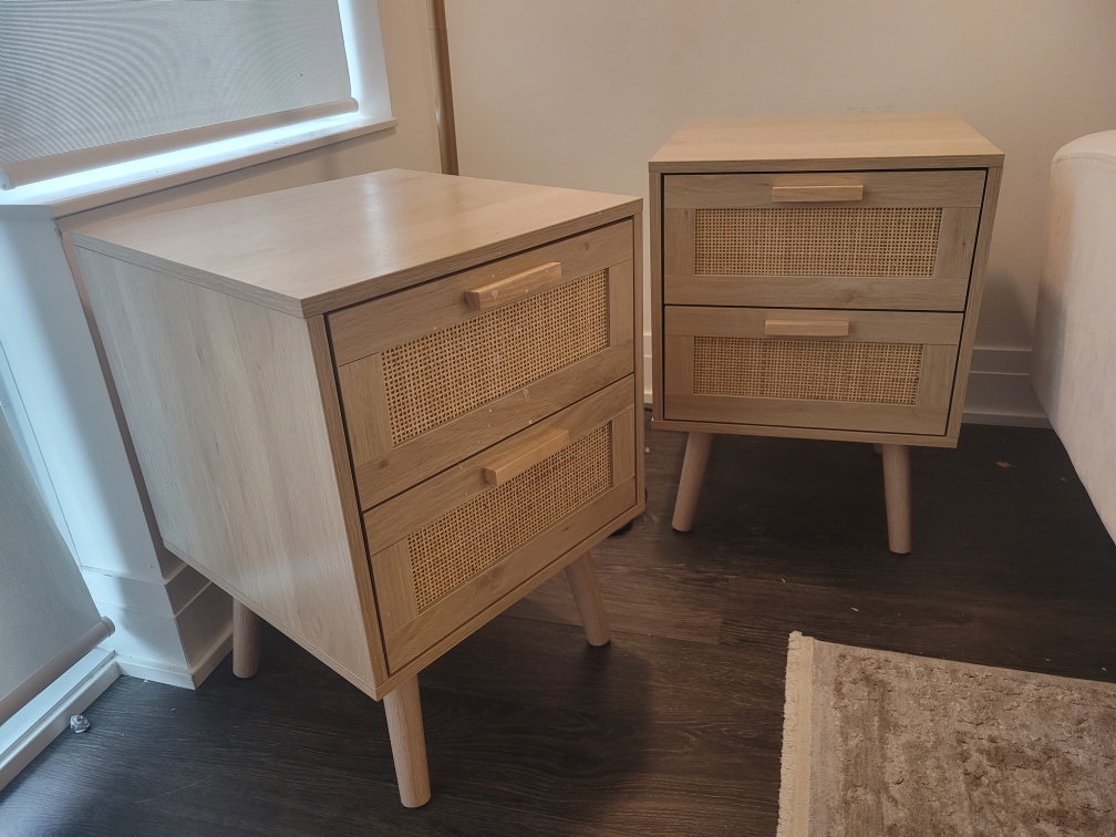 Finnhomy Nightstands Set of 2
