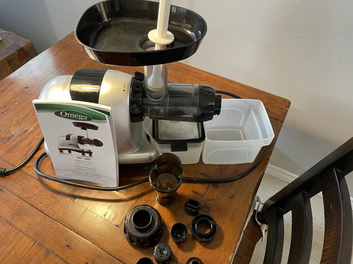 Omega juicer 8007-8008