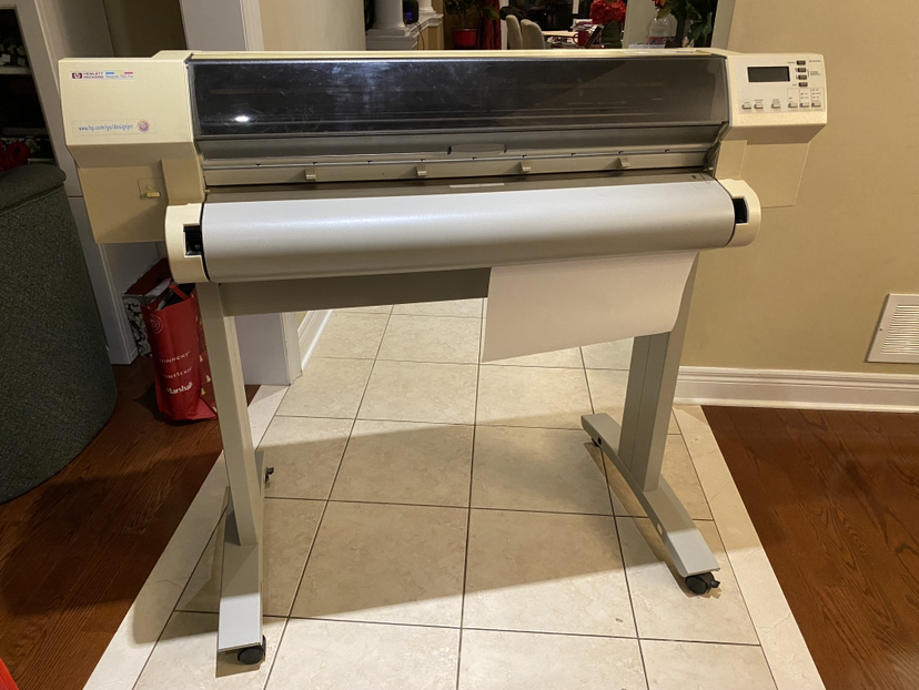 HP DesignJet 750C Plus Printer/Plotter thumbnail
