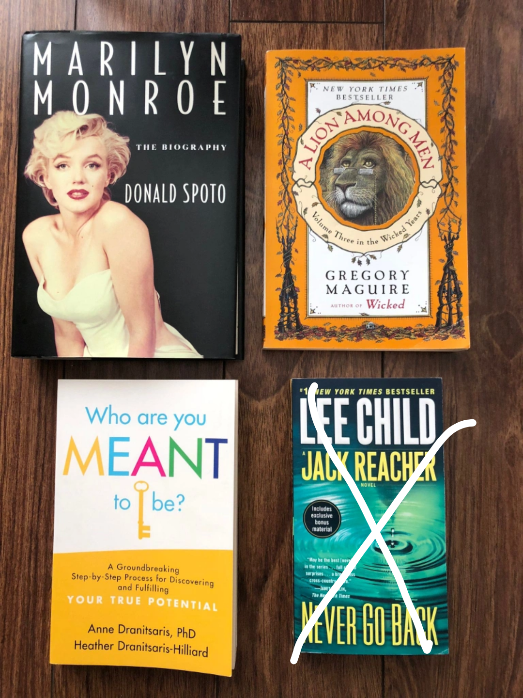various books..X  means sold thumbnail