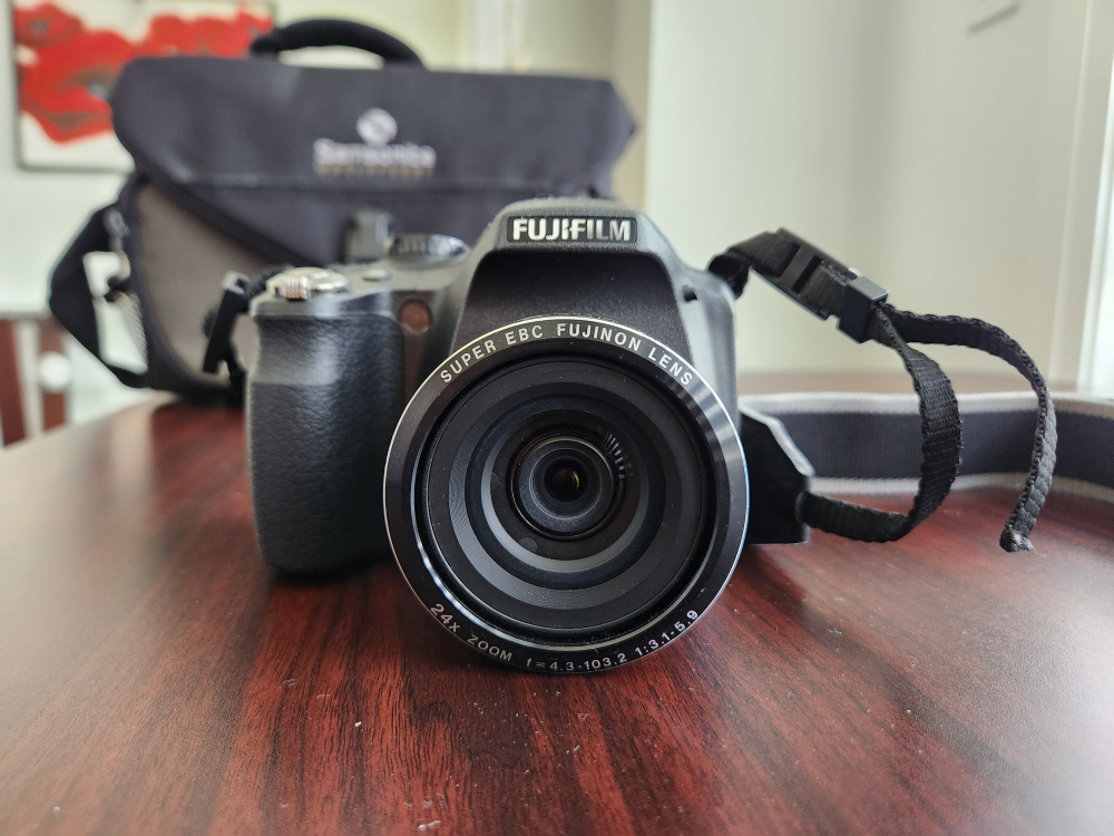 Fuji Film Camera with separate lens and accessories - photo 2