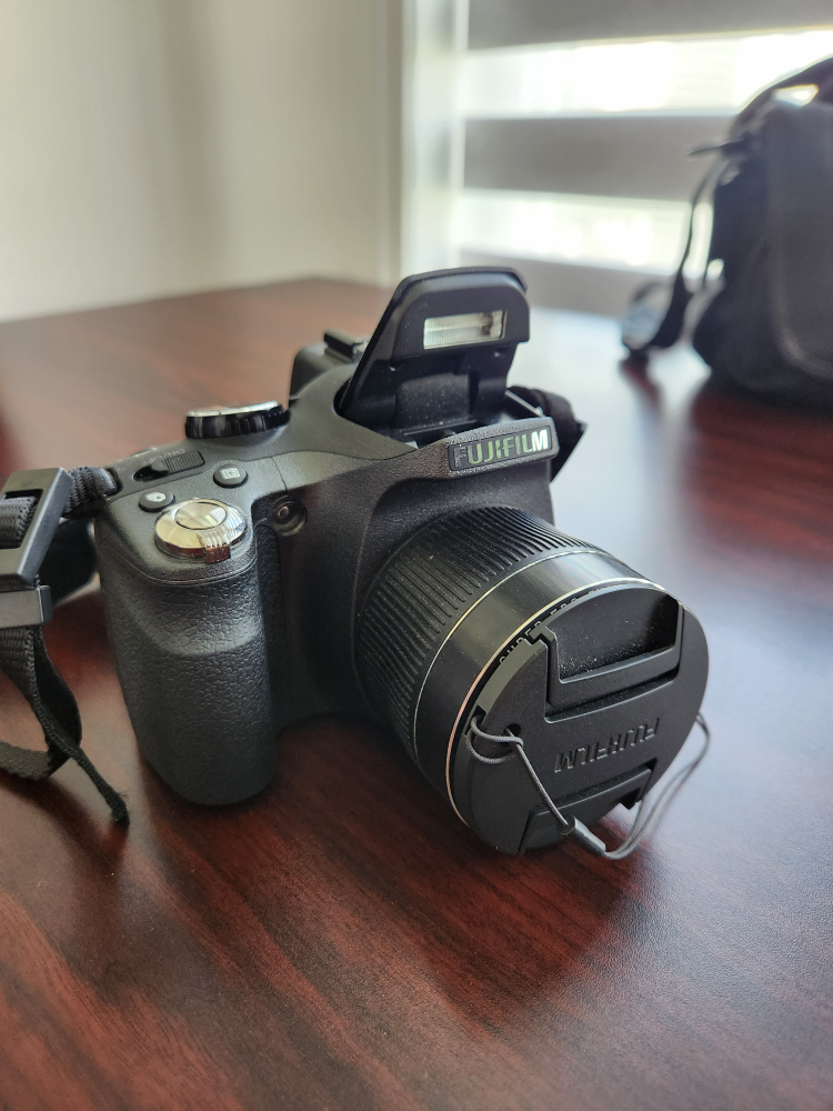 Fuji Film Camera with separate lens and accessories - photo 3