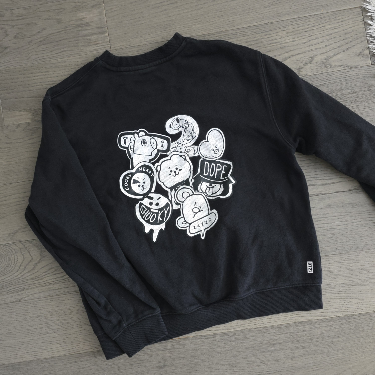 (BTS) BT21 Official Unisex Line Friends Crew Neck | K-Pop Merch