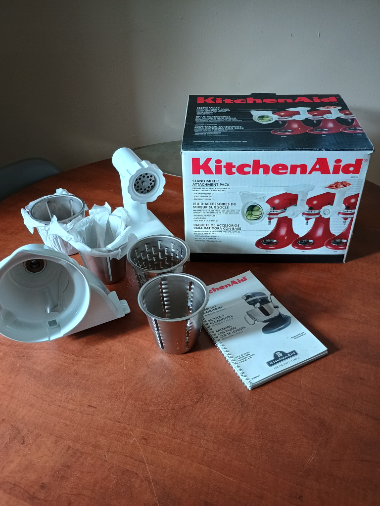 kitchen aid stand mixer attachment pack