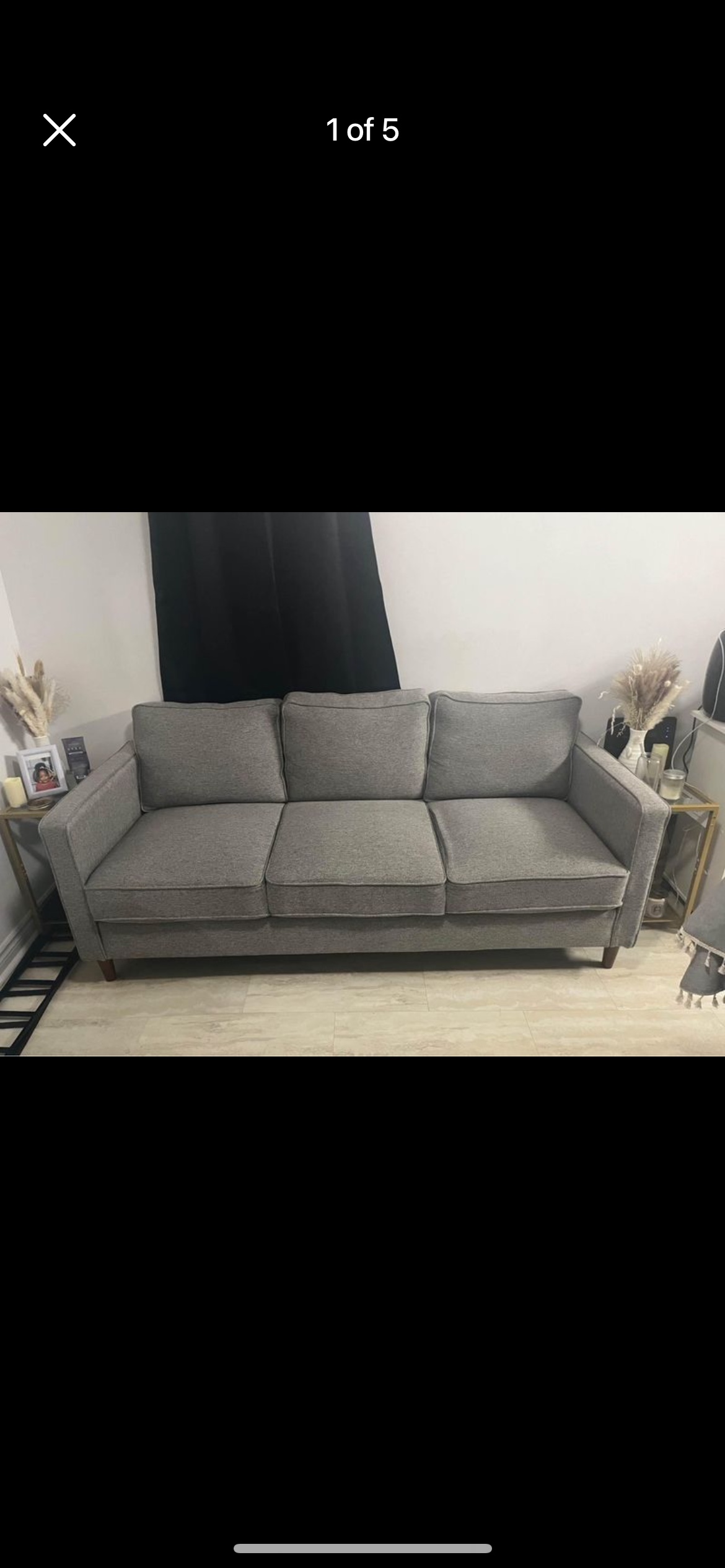 Square Arm Sofa