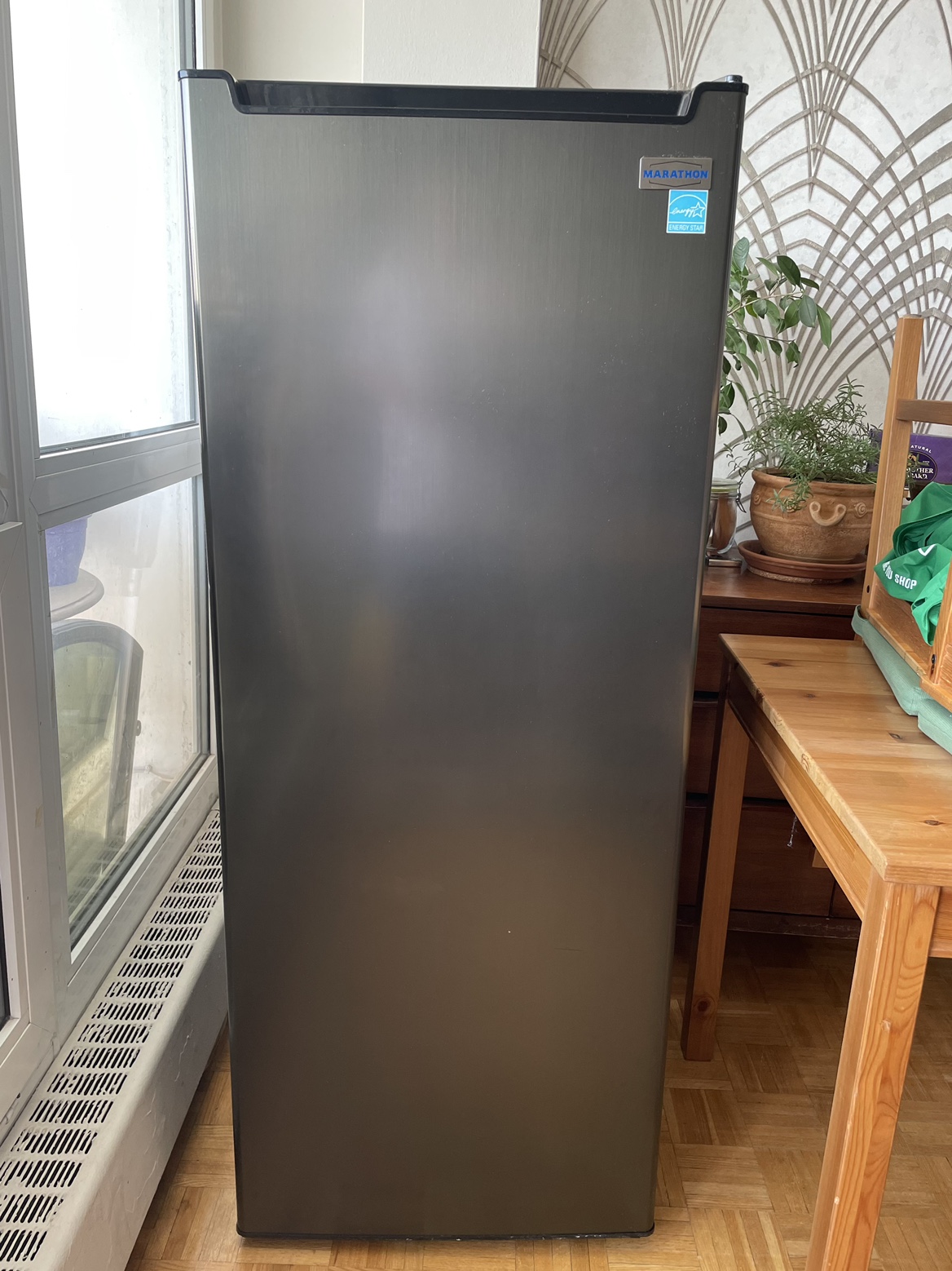 Marathon 22" Black Steel All-Refrigerator thumbnail