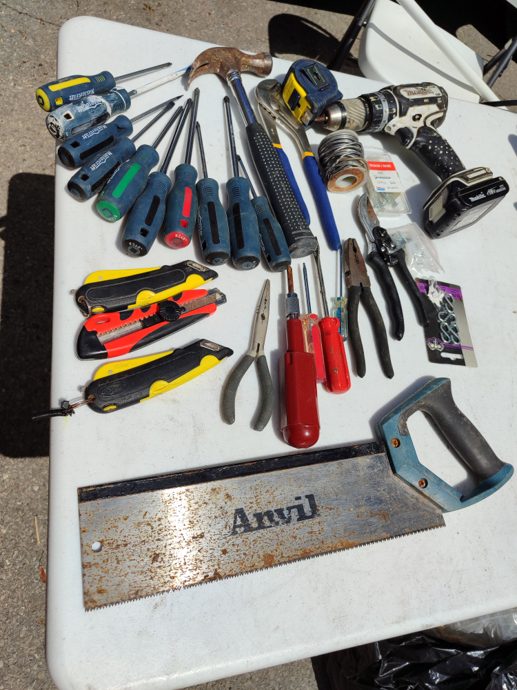 screwdrivers, hammer, Makita Concrete/Steel Hammer Drill Tools