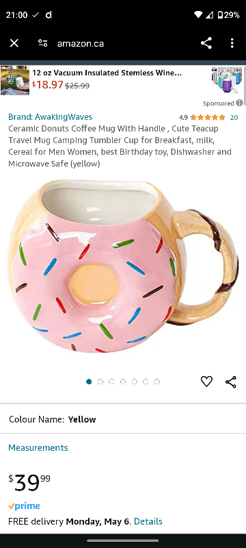 Donut Mug 🍩 - photo 4