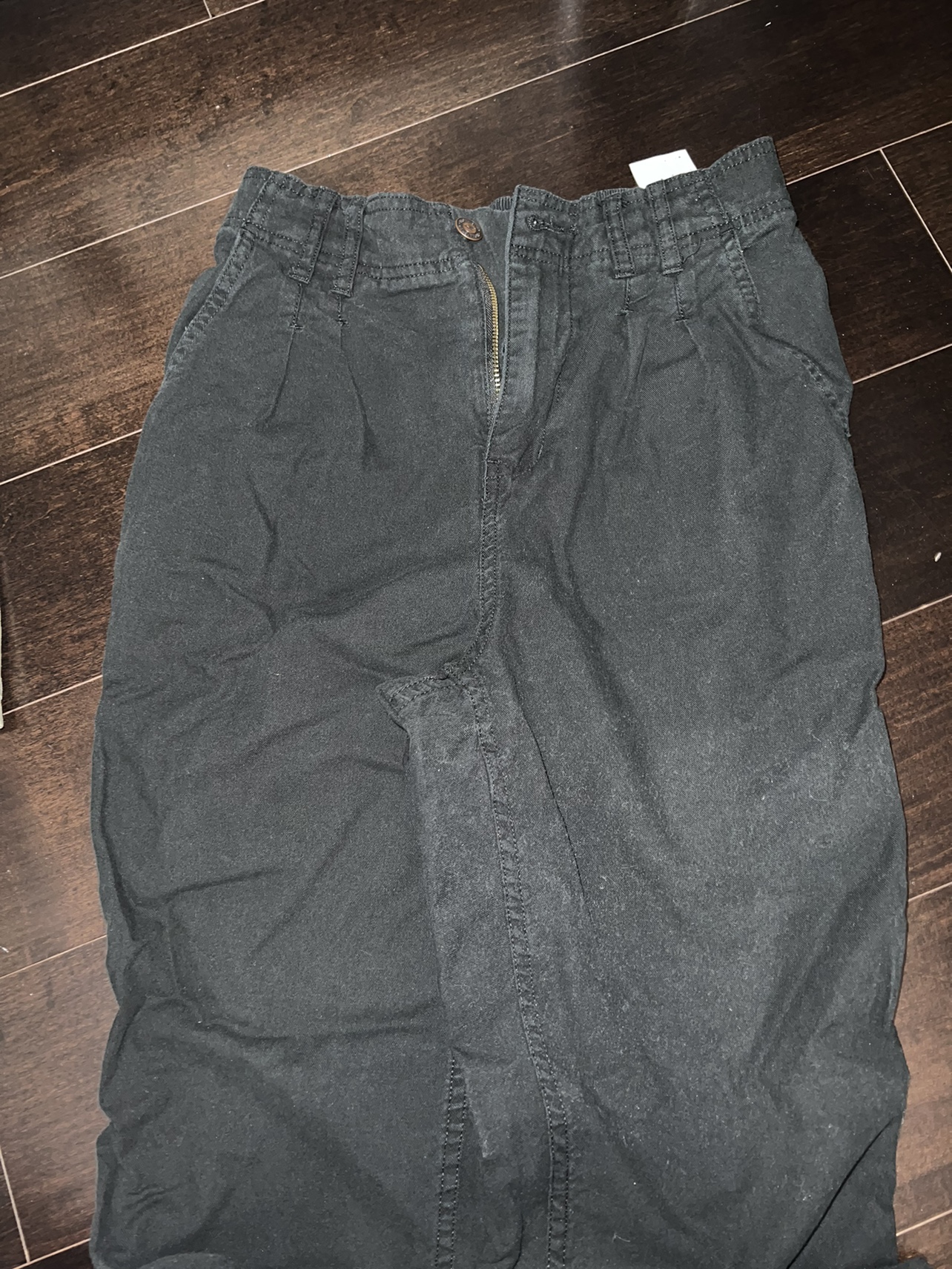 Black jogger cargo pant - Hollister jogger image indicator(2)