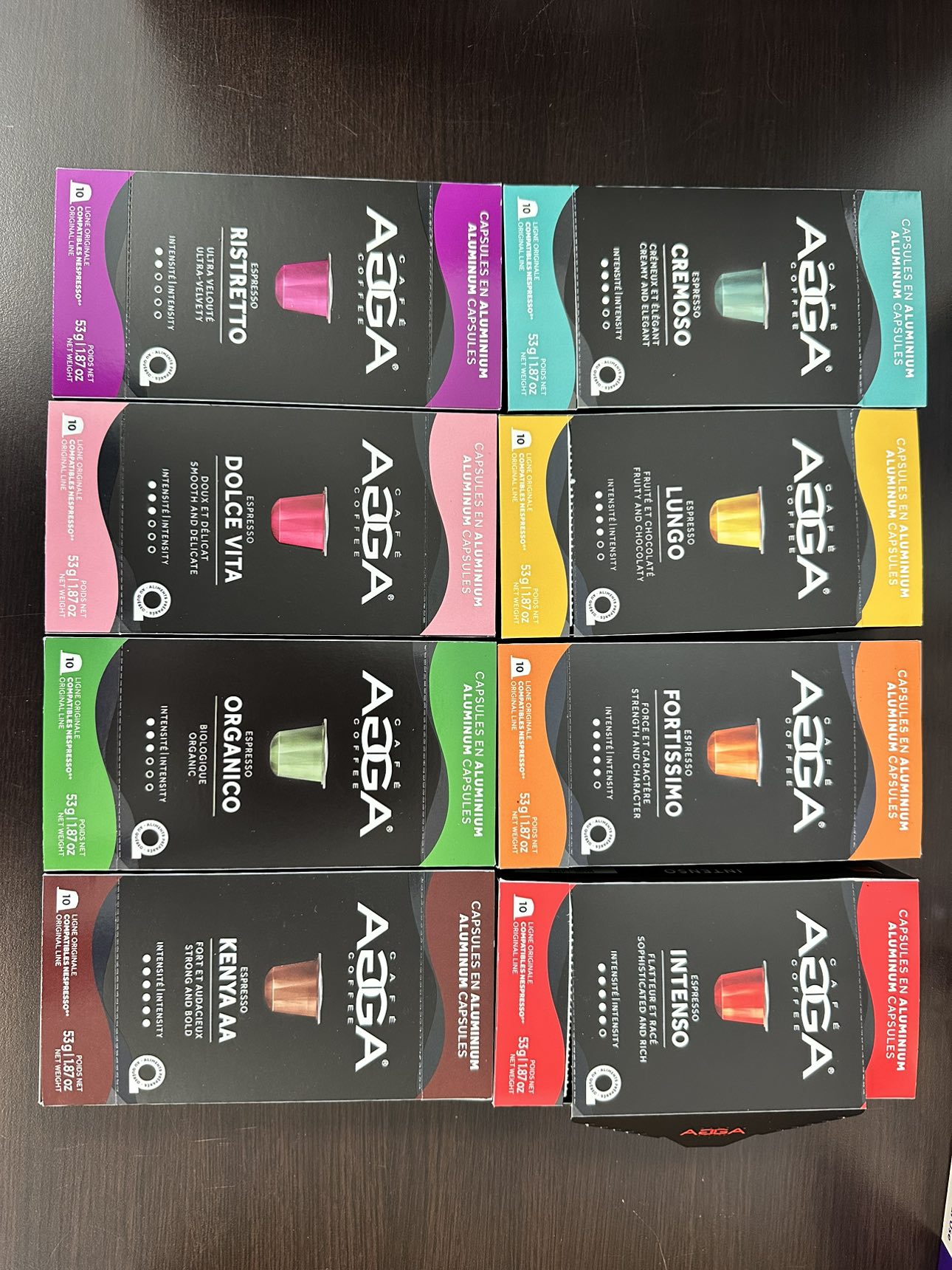 Cafe Agga Original Line Nespresso Pods