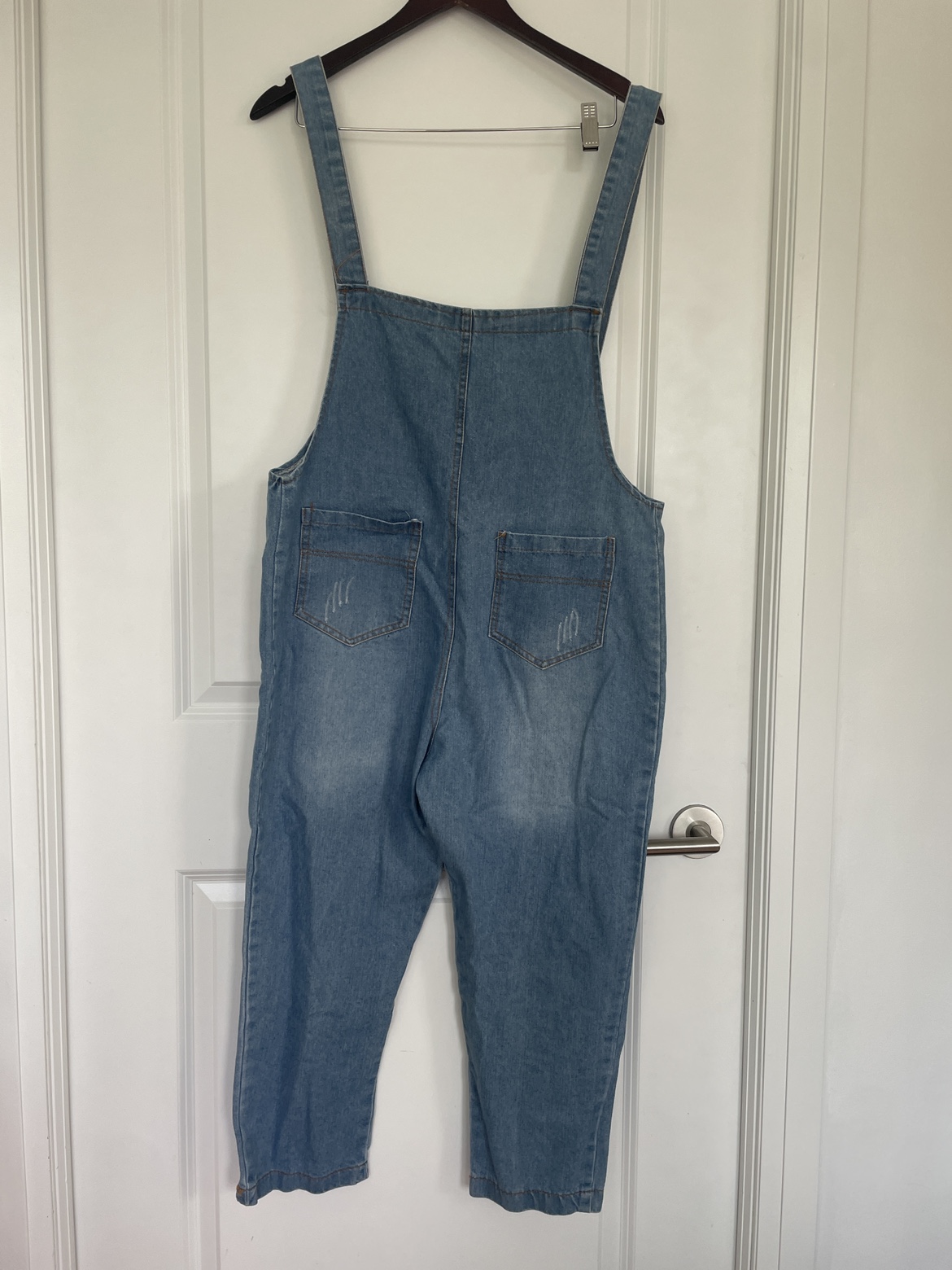 Women's Cropped Overalls image indicator(2)